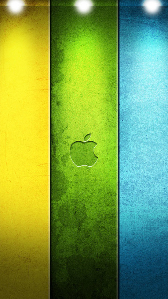 Apple Logo Wallpaper Lambang Iphone - HD Wallpaper 