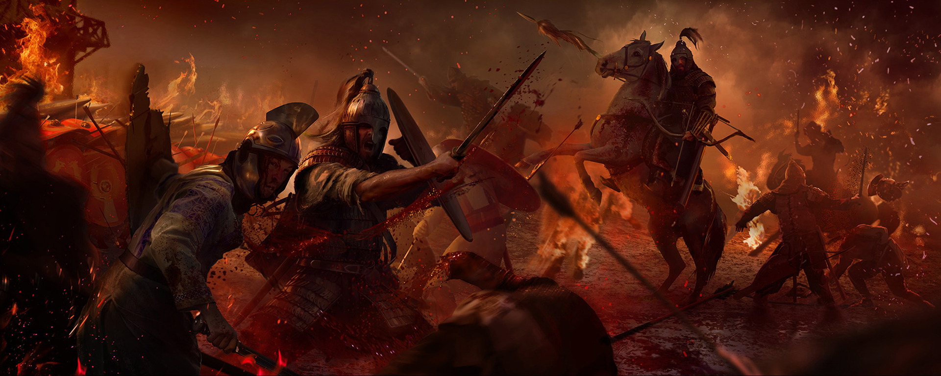 Attila Computer Wallpapers, Desktop Backgrounds - Attila Total War Art - HD Wallpaper 