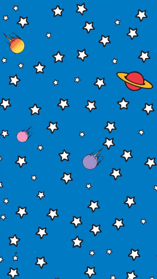 Cartoon Stars Wallpaper Iphone - 600x1065 Wallpaper 