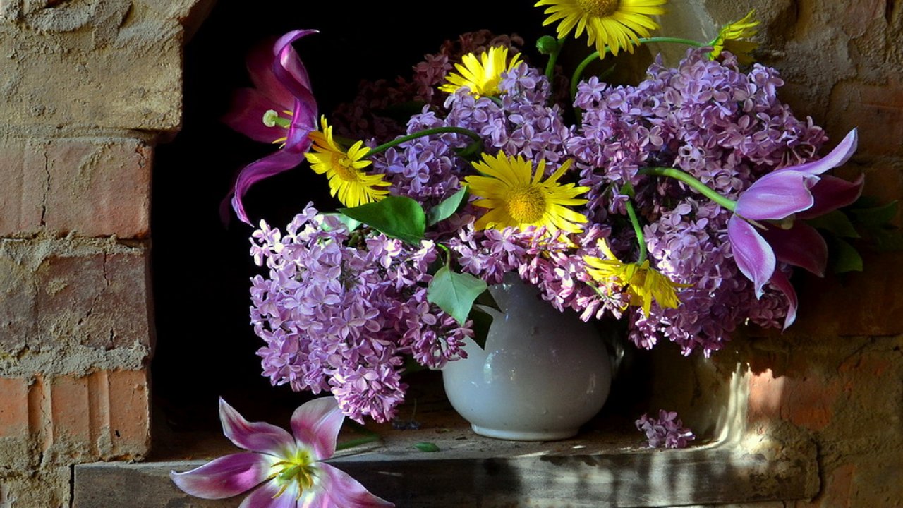 Hd Abstract Wallpaper, Artworks, Widescreen Pictures, - Bouquet - HD Wallpaper 