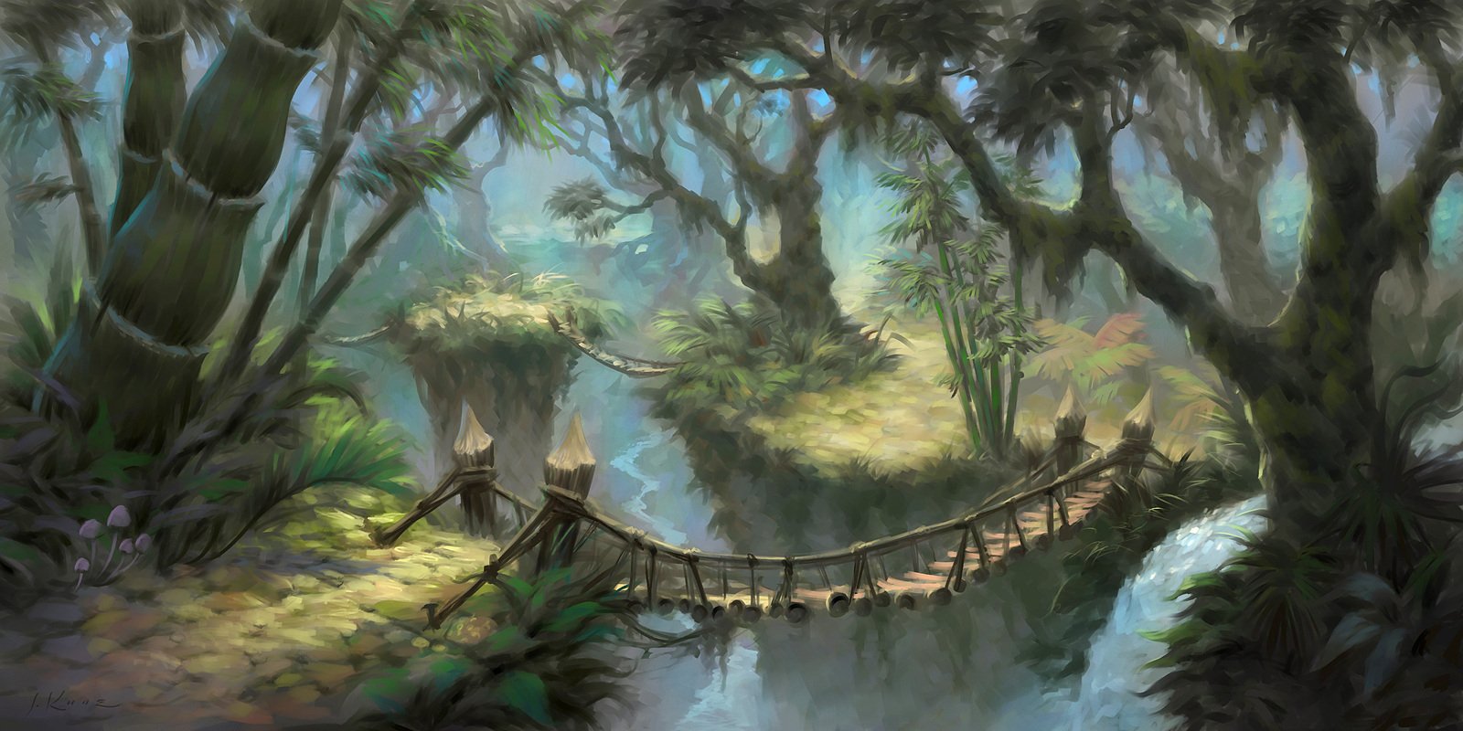 Environment World Of Warcraft Concept Art - HD Wallpaper 