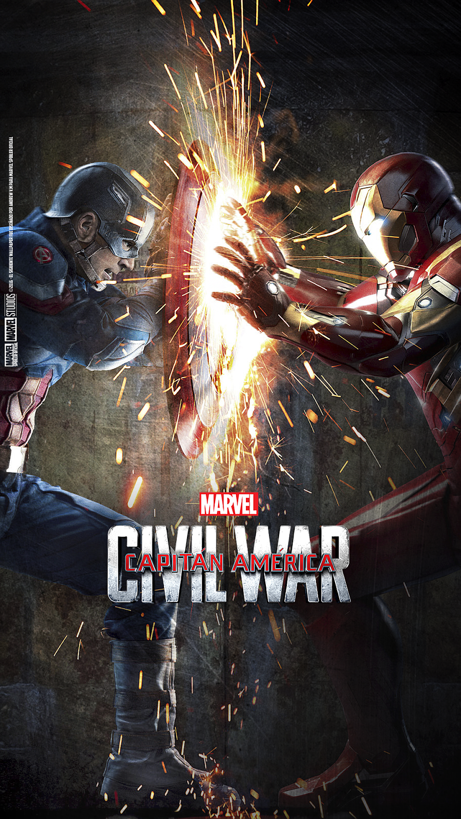 Iron Man With Captain America Shield - HD Wallpaper 