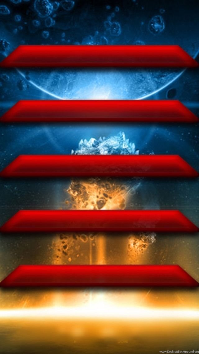 Shelf Wallpaper Iphone 5 Red - HD Wallpaper 