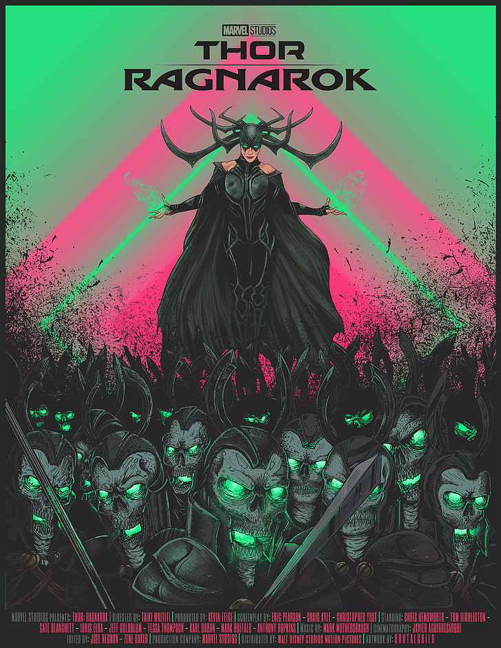 Ragnarok Wallpaper, Women, Artwork, Alí Hdz, Looking - Thor: Ragnarok - HD Wallpaper 