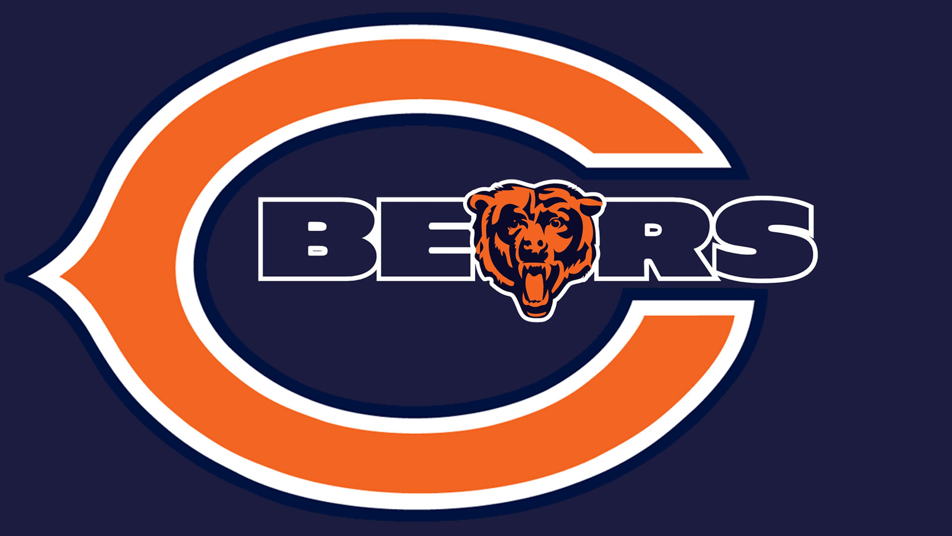 Chicago Bears 90s Logo - HD Wallpaper 