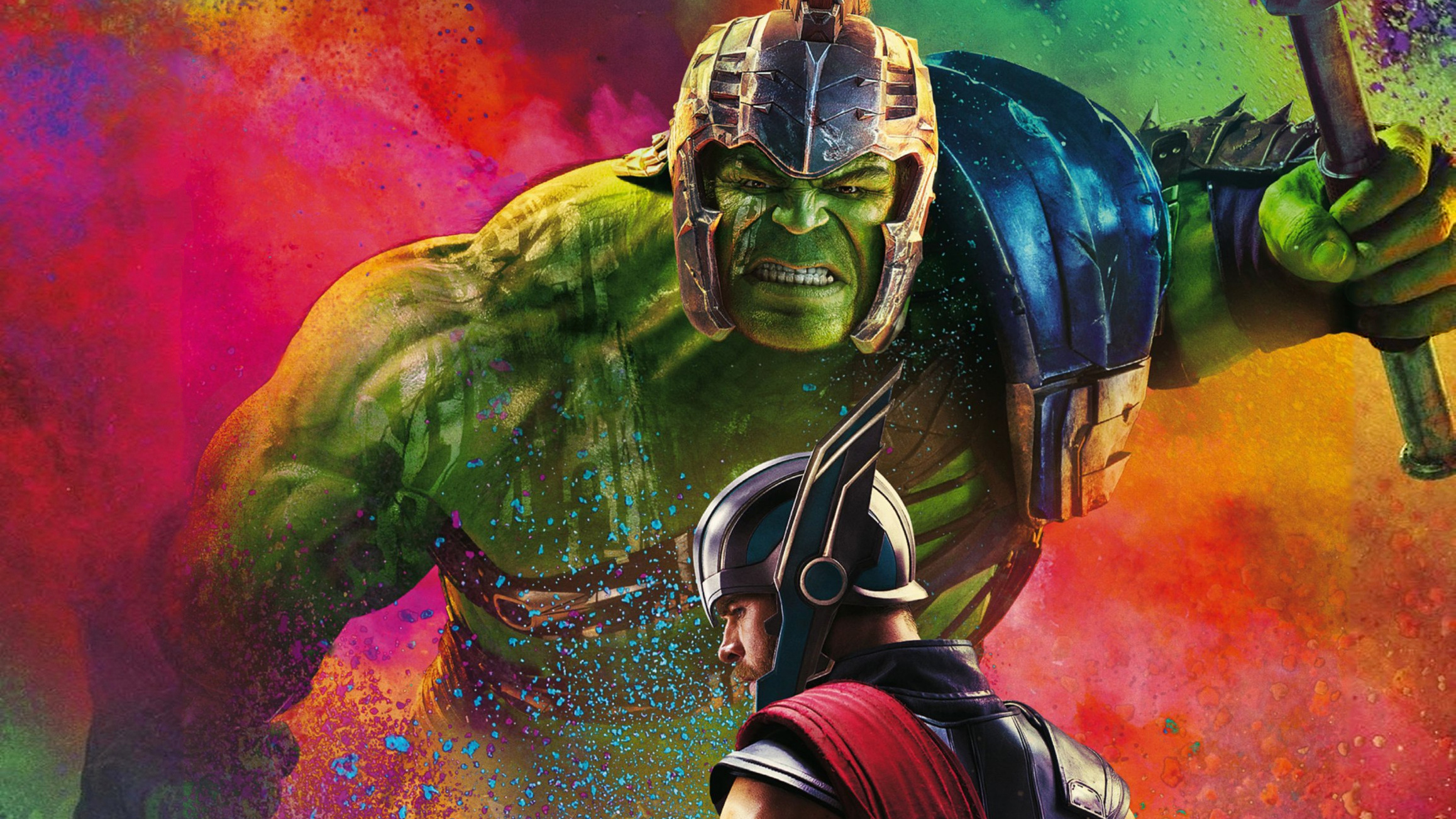 Wallpaper Of Hulk, Thor, Thor Ragnarok, Poster Background - Hulk Thor Ragnarok - HD Wallpaper 