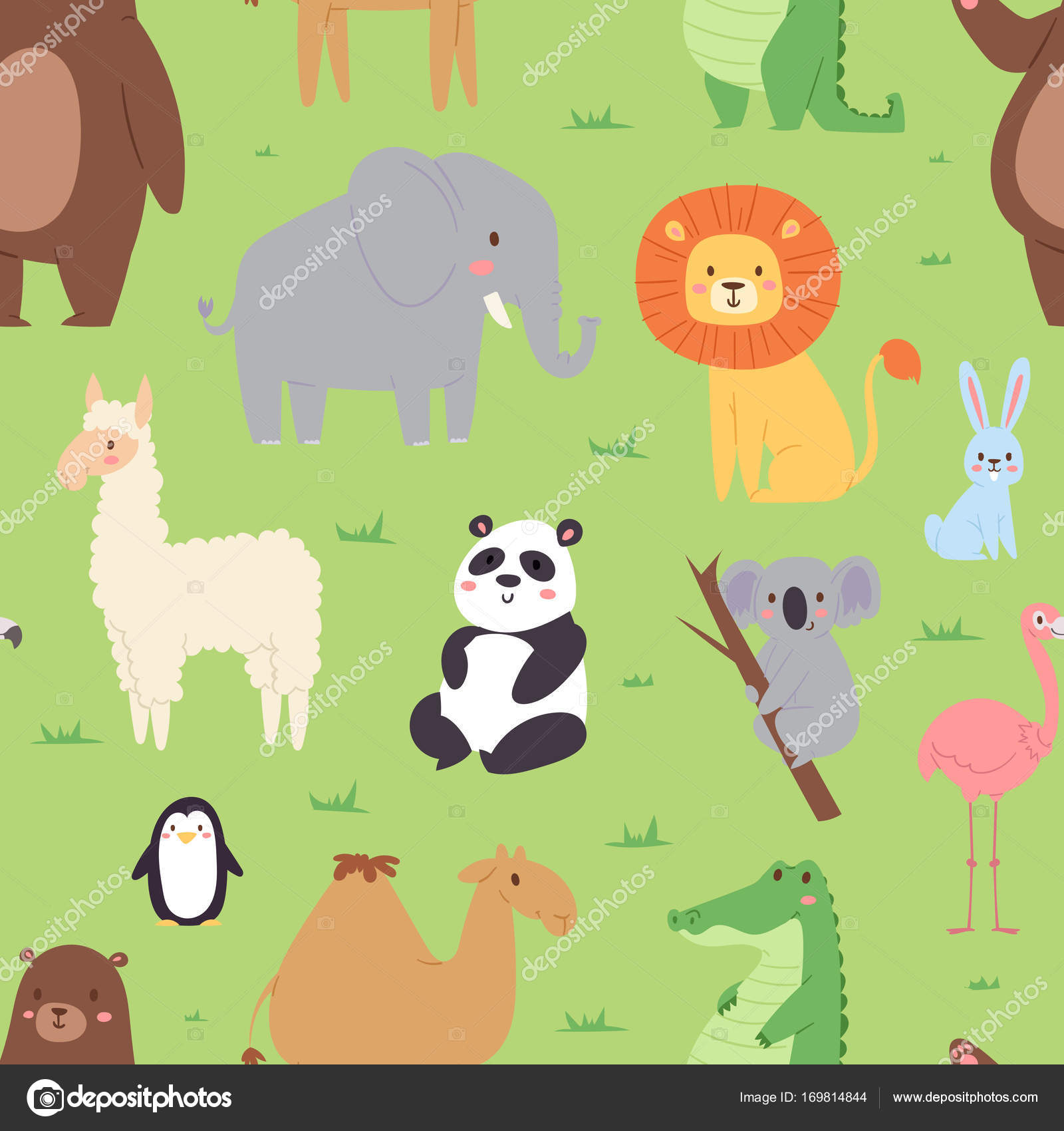 Animales De Fauna Para Niños - HD Wallpaper 