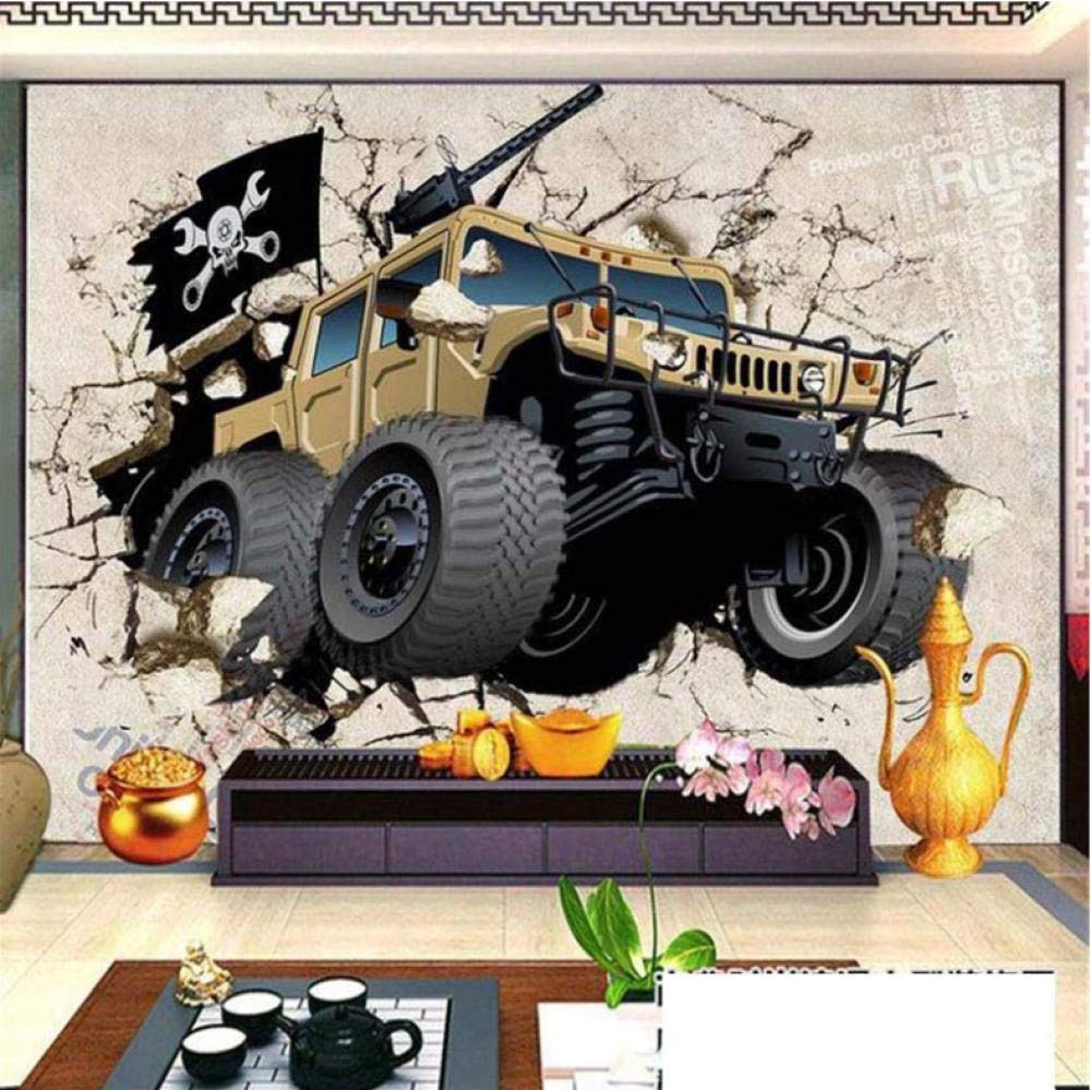 Voiture Qui Casse L Écran Dessin - HD Wallpaper 