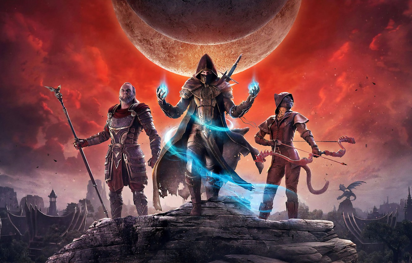 Photo Wallpaper The Game, Game, Online, Mmorpg, The - Elder Scrolls Online Elsweyr - HD Wallpaper 