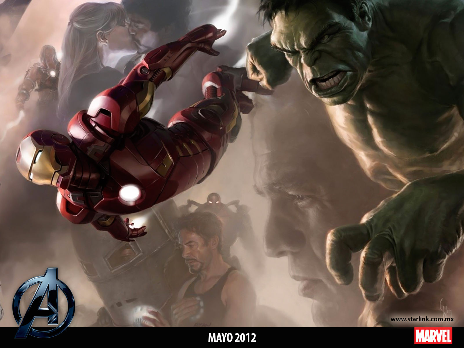 Avengers 2012 Concept Art - HD Wallpaper 