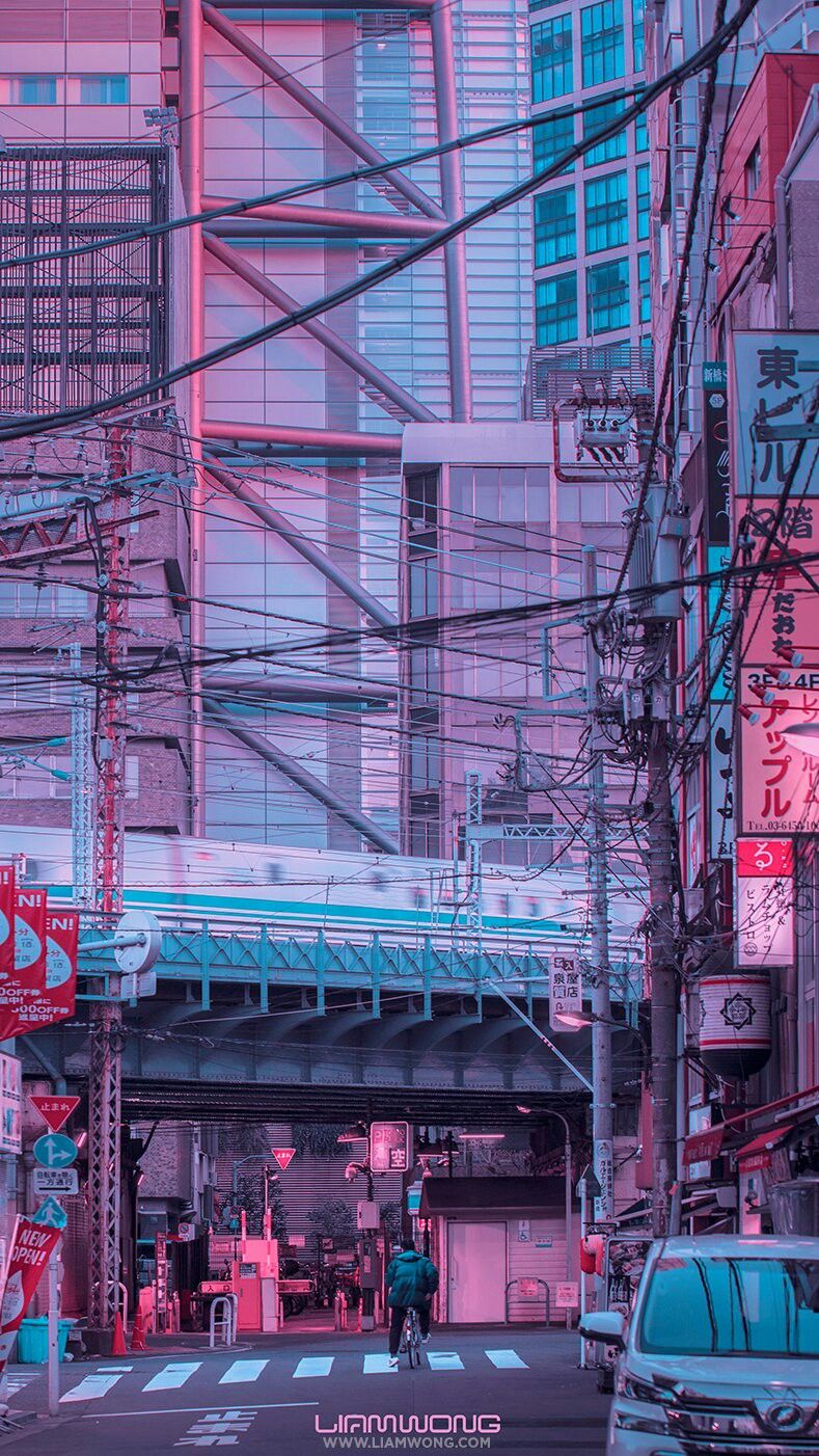 Aesthetic Wallpaper Tokyo - HD Wallpaper 