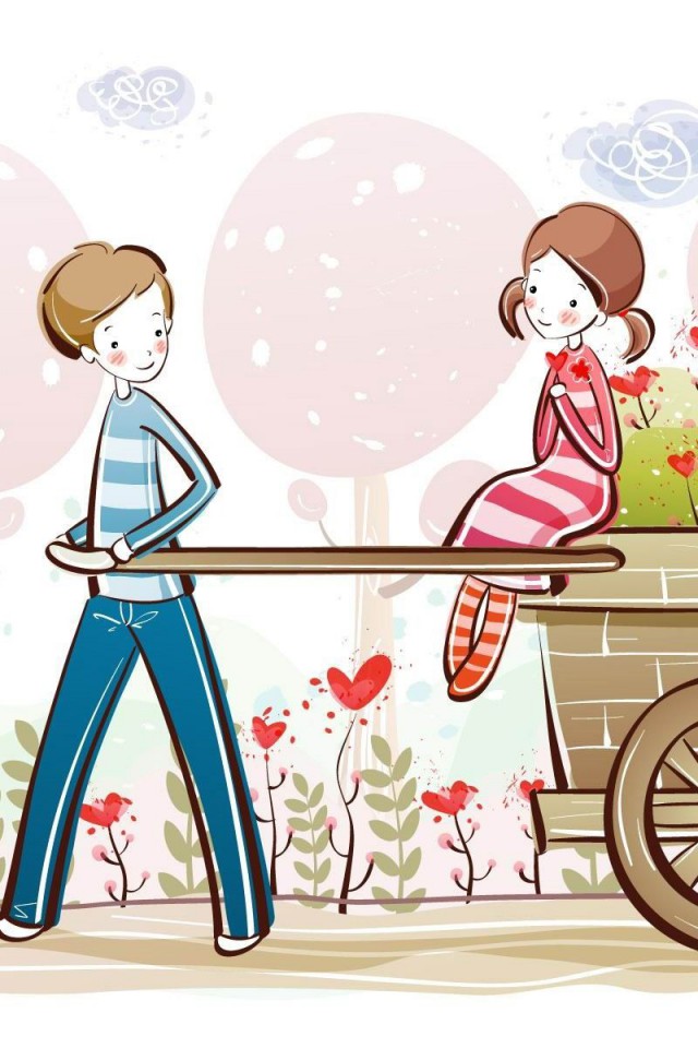 Retina Iphone S Wallpaper - Cute Couple Wallpapers For Iphone X - HD Wallpaper 