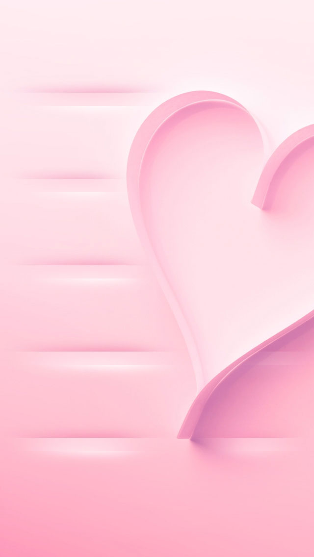 Wallgirl3 I5 - Iphone Wallpaper Pink Heart - HD Wallpaper 