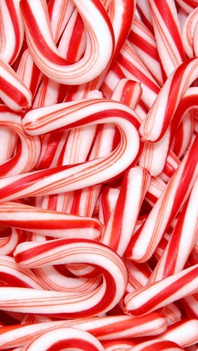 Christmas Backgrounds Candy Cane - HD Wallpaper 