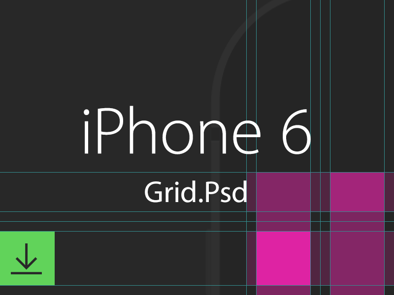 Mobile Grid Iphone 6 - HD Wallpaper 